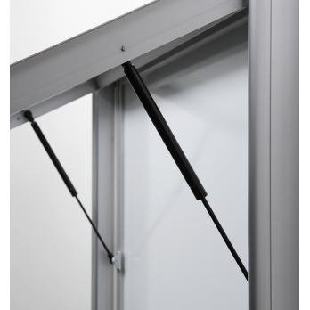 Vitrína 27xA4, robustný rám